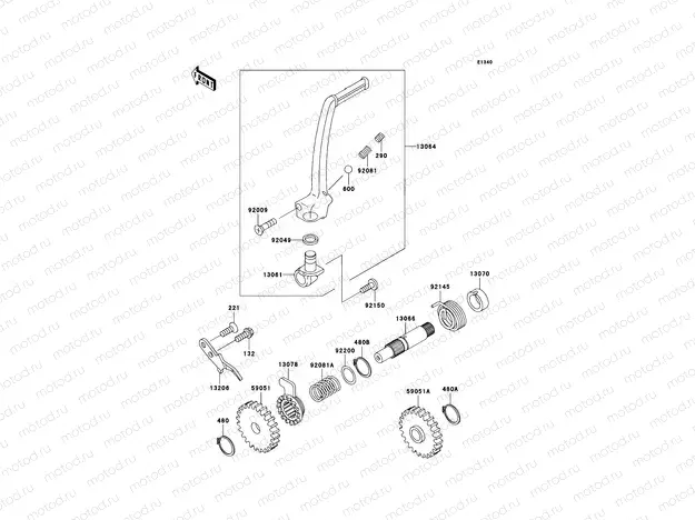 Kickstarter Mechanism