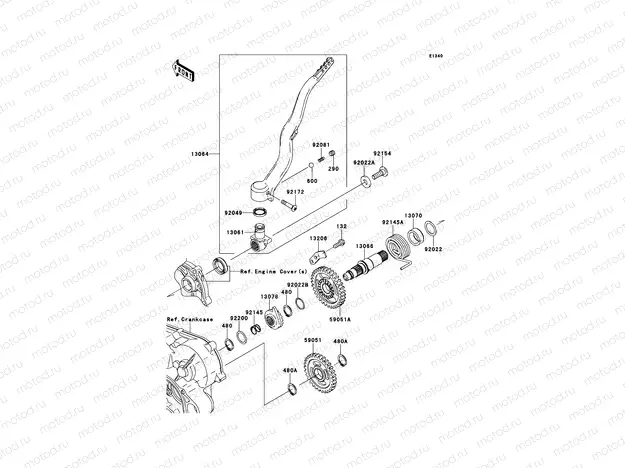 Kickstarter Mechanism