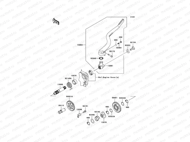 Kickstarter Mechanism