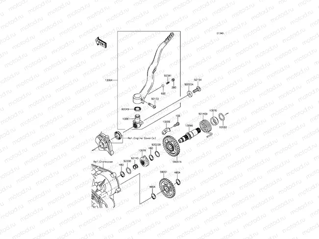 Kickstarter Mechanism