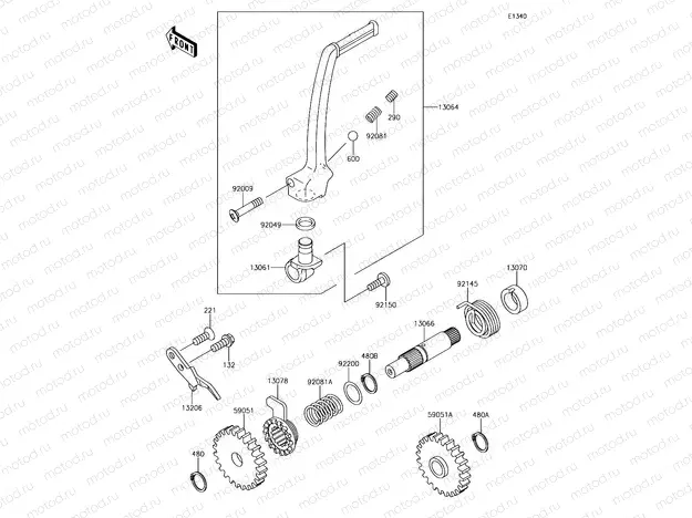 Kickstarter Mechanism