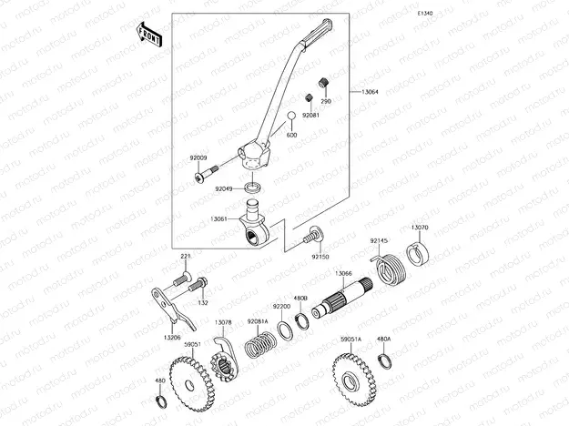 Kickstarter Mechanism