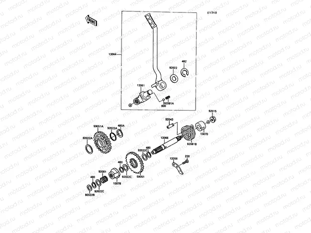 Kickstarter Mechanism