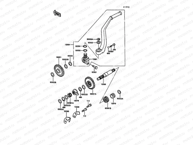 Kickstarter Mechanism