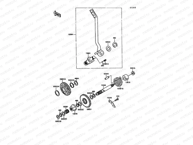 Kickstarter Mechanism