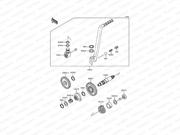 Kickstarter Mechanism