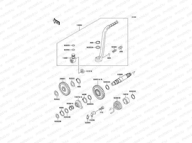 Kickstarter Mechanism