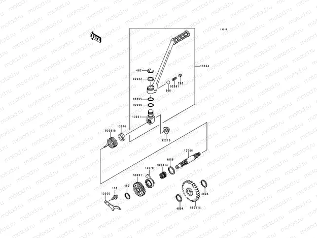 Kickstarter Mechanism
