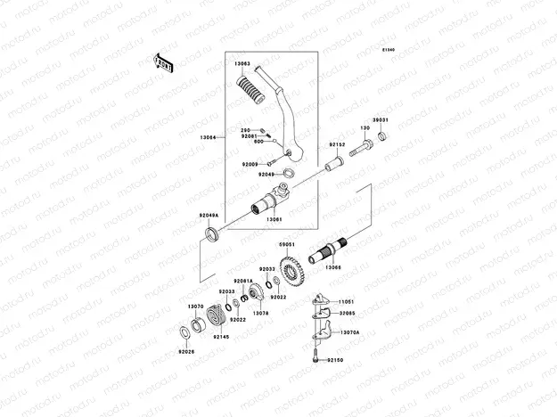 Kickstarter Mechanism