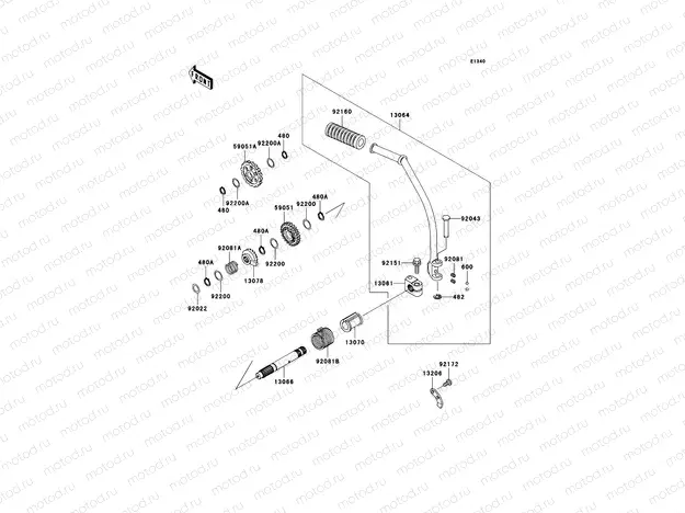 Kickstarter Mechanism