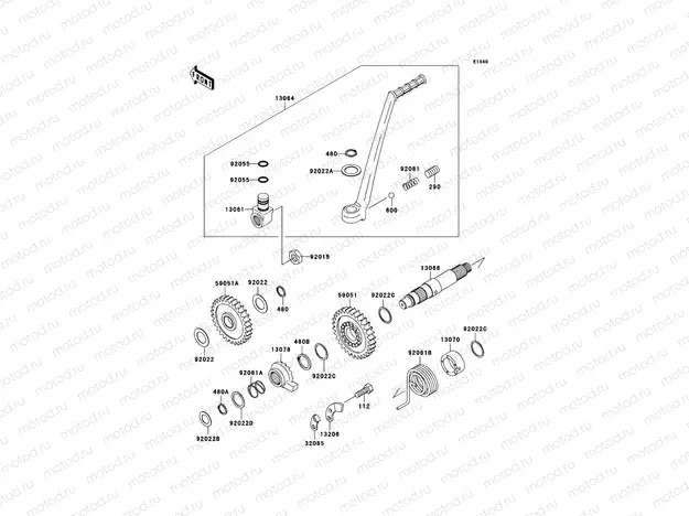 Kickstarter Mechanism