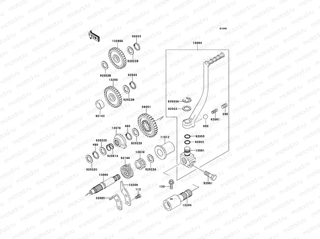 Kickstarter Mechanism