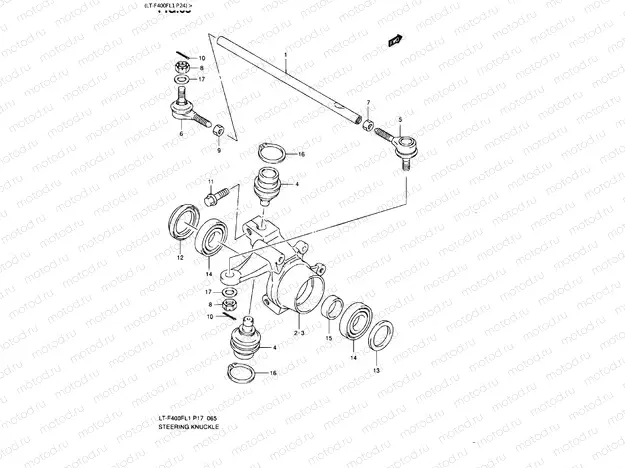 KNUCKLE (LT-F400FL1 P24)