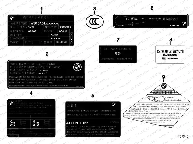 LABELS FOR CHINA