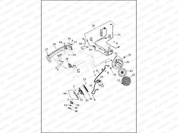 LAMPS AND SPEAKER HOUSINGS, ULTRA TOUR-PAK (2 OF 2)