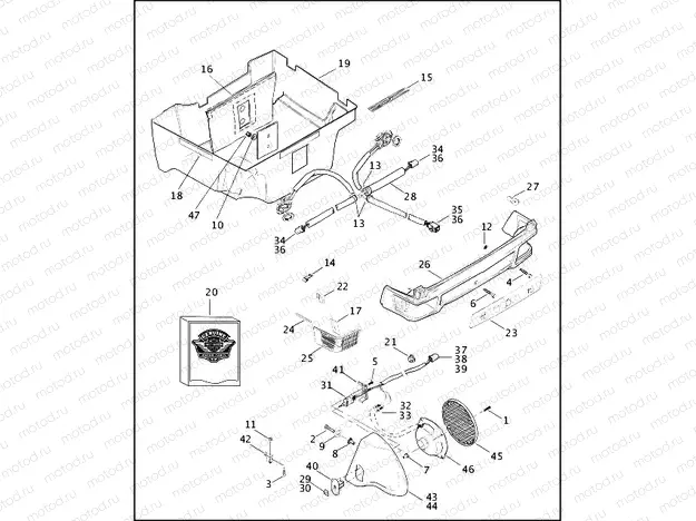 LAMPS AND SPEAKER HOUSINGS - ULTRA TOUR-PAK