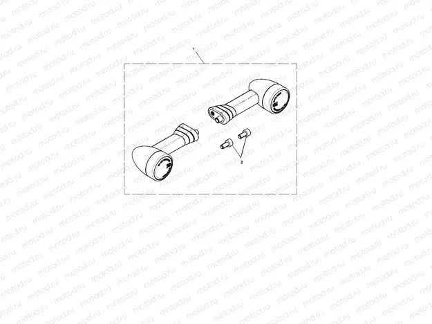LED Indicator Kit, D40, Short, 40 Lead