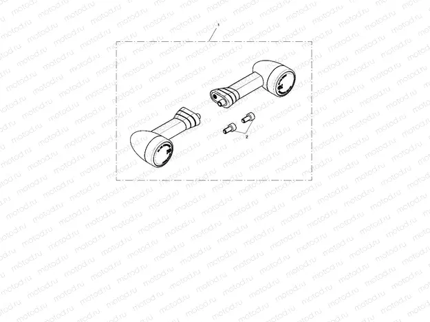 LED Indicator Kit, D64 Short, 40 Lead
