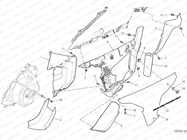 LH Frame Cover