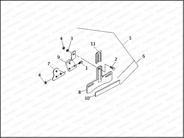 LICENSE PLATE BRACKETS