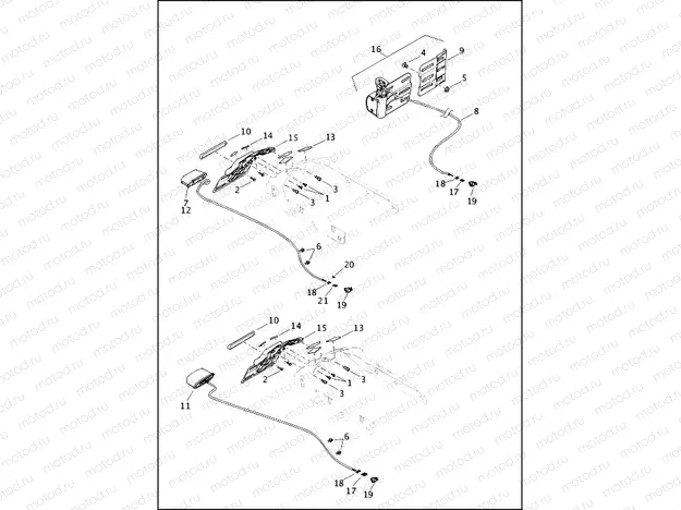 LICENSE PLATE BRACKETS - FLFB, FLFBS