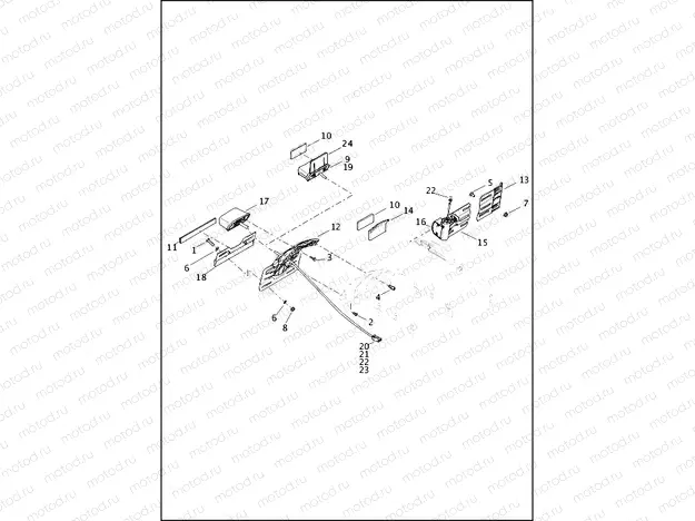 LICENSE PLATE BRACKETS - FLS