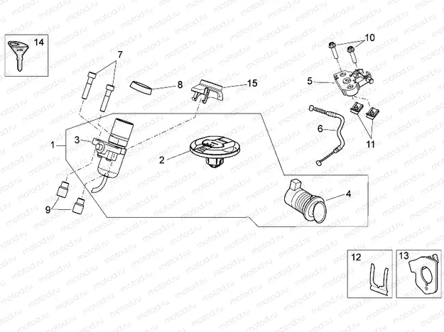 Lock hardware kit