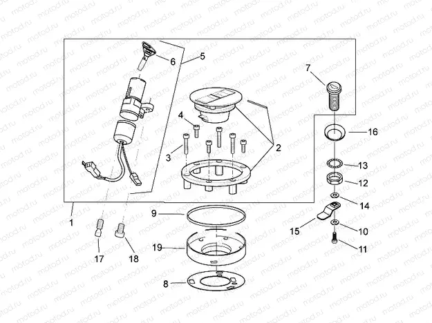 Lock hardware kit