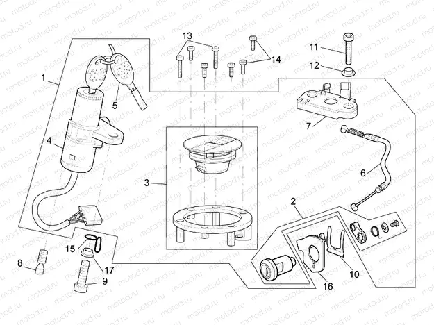 Lock hardware kit