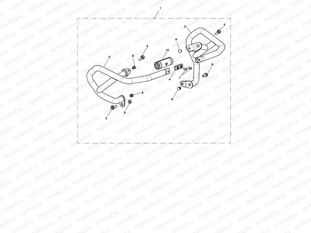 Lower Engine Bar Kit