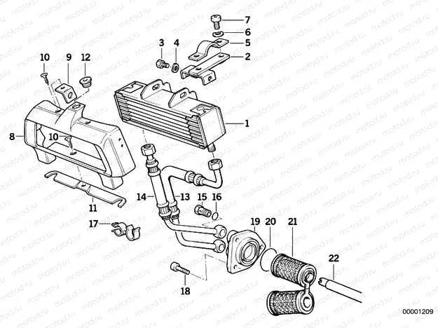Lubrication system-Oil filter