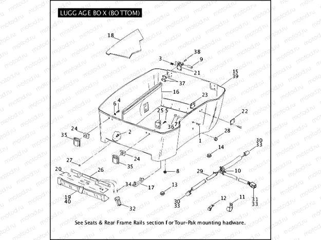 LUGGAGE BOX (BOTTOM)