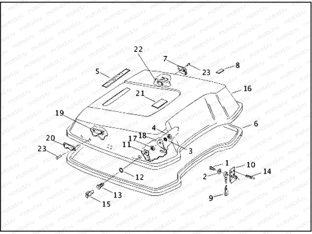 LUGGAGE BOX (COVER)