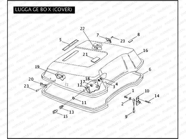 LUGGAGE BOX (COVER)