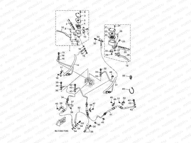 M. CYLINDER FOR DISK BRAKE