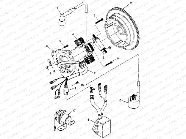 MAGNETO (300) XPRESS 300 W969530 (4935923592D006) | MAGNETO (300) XPRESS 300 W969530 (4935923592D006)