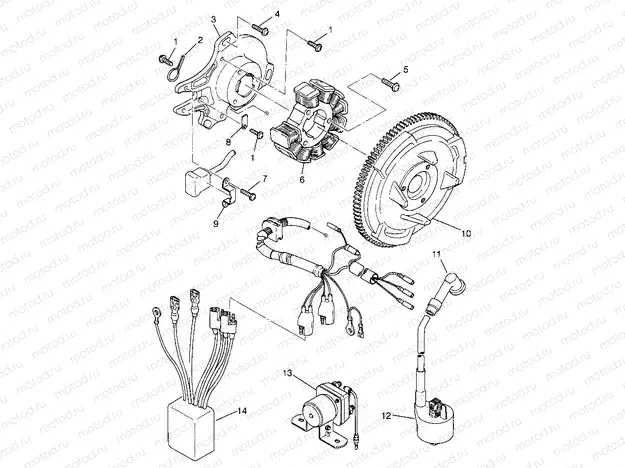 MAGNETO (400) XPRESS 400 W969540 (4935923592E005) | MAGNETO (400) XPRESS 400 W969540 (4935923592E005)