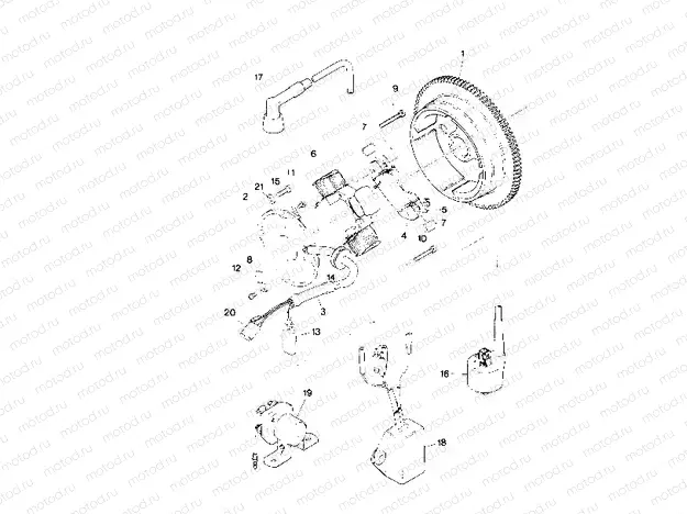 Magneto Assembly (4913491349036A) | Magneto Assembly (4913491349036A)
