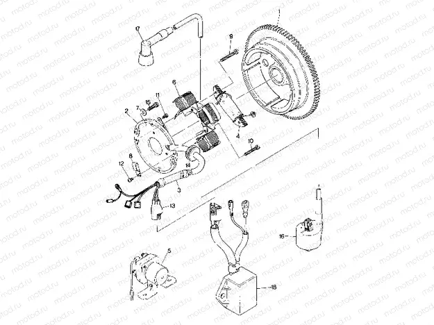 Magneto Assembly (4917711771038A) | Magneto Assembly (4917711771038A)