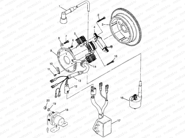 MAGNETO Trail Boss W97AA25C (4940574057C009) | MAGNETO Trail Boss W97AA25C (4940574057C009)