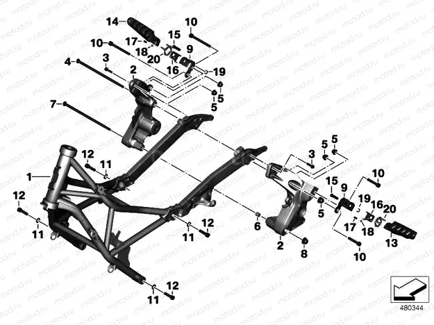 Main frame