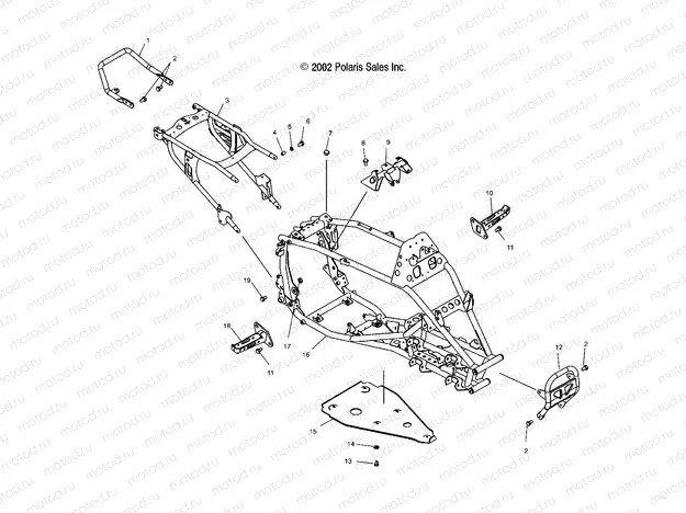MAIN FRAME - A03GJ50AA/AB (4975767576A03) | MAIN FRAME - A03GJ50AA/AB (4975767576A03)