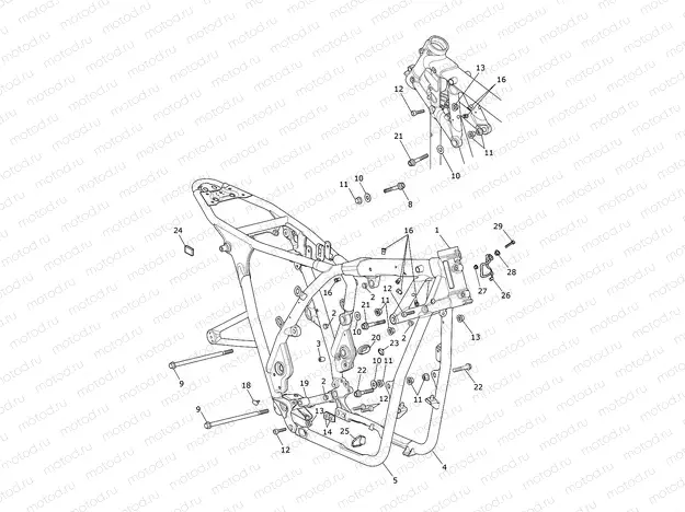 Main Frame Assembly