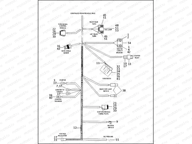 MAIN WIRING HARNESS (2 OF 2)
