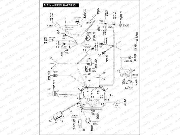 MAIN WIRING HARNESS