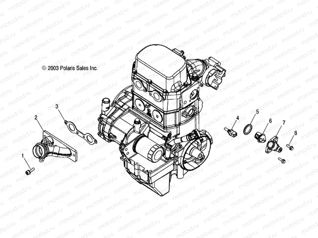 MANIFOLD and THERMOSTAT - A04CH68AP/AQ/AU/CU (4987468746D03) | MANIFOLD and THERMOSTAT - A04CH68AP/AQ/AU/CU (4987468746D03)