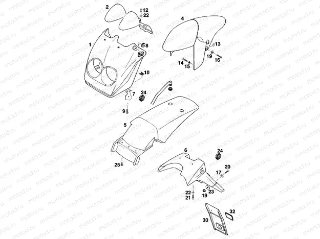 MASK, FENDERS