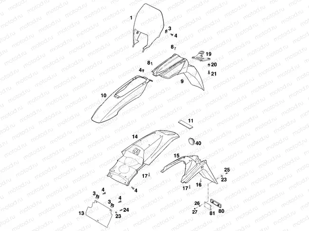 MASK, FENDERS