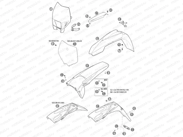 MASK, FENDERS