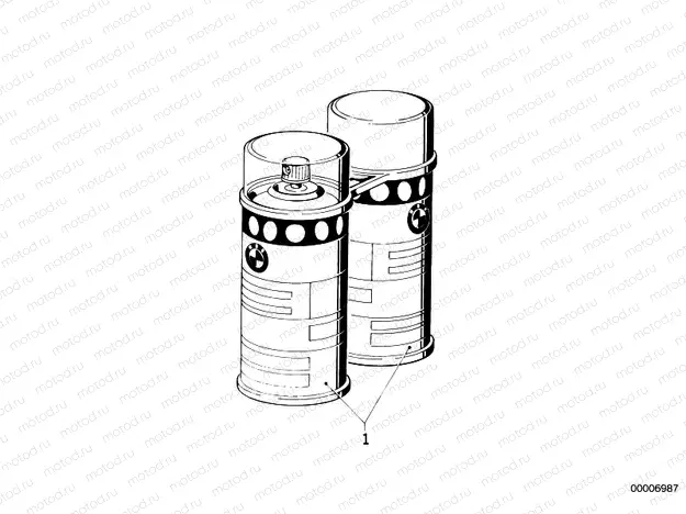 Metallic paintspray
